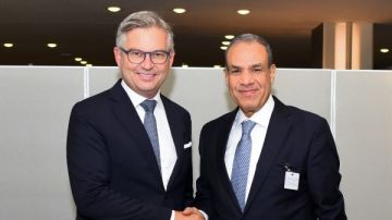 وزير الخارجية يلتقي مع المفوض الأوروبي للشئون الداخلية والهجرة على هامش اعمال الجمعية العامة للأمم المتحدة