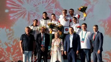 مصر تتوج بفضية كأس الاتحاد للخماسي الحديث في روسيا