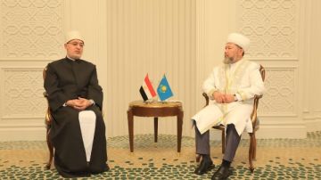 مفتي الجمهورية من كازاخستان: ما يحدث في غزة انتهاك صارخ لحقوق الإنسان.. والأمن والعدل أساس لازدهار الإنسان.. صور مفتي الجمهورية من كازاخستان: ما يحدث في غزة انتهاك صارخ لحقوق الإنسان.. والأمن والعدل أساس لازدهار الإنسان.. صور