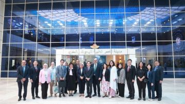 الصحة تنظم زيارة رسمية لوزير الصحة السنغافوري إلى معهد ناصر