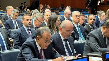 وزير الخارجية يشارك في الاجتماع الوزاري رفيع المستوى للتحالف الدولي لتنفيذ حل الدولتين وزير الخارجية يشارك في الاجتماع الوزاري رفيع المستوى للتحالف الدولي لتنفيذ حل الدولتين