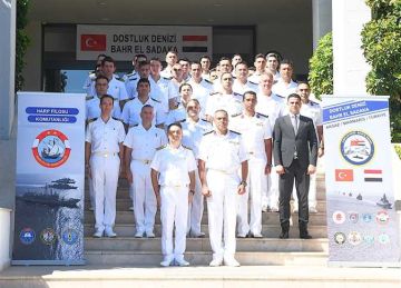 وصول عناصر من القوات البحرية المصرية إلى تركيا للمشاركة في التدريب المشترك بحر الصداقة 2025 