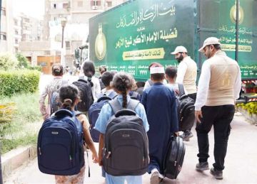 بيت الزكاة والصدقات يوفر المستلزمات المدرسية للطلاب الأيتام بـ3 محافظات  بيت الزكاة والصدقات يوفر المستلزمات المدرسية للطلاب الأيتام بـ3 محافظات