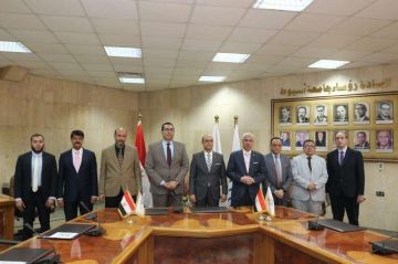 مذكرة تفاهم بين الجامعة المصرية للتعلم الإلكتروني الأهلية وأسيوط لدعم التعاون الأكاديمي