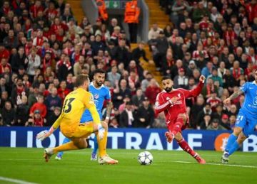  الساحر .. ماذا قالت جماهير ليفربول على أداء محمد صلاح أمام أتلتيكو مدريد؟