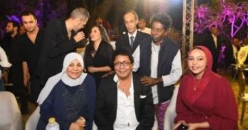 الكينج محمد منير يشهد على عقد قران ابنة شقيقته وسط لفيف من الفنانين.. صور الكينج محمد منير يشهد على عقد قران ابنة شقيقته وسط لفيف من الفنانين.. صور