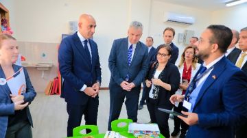 شاهد صور افتتاح أولى المدارس المصرية الألمانية بحضور وزير التعليم