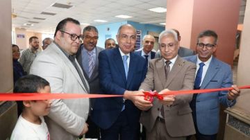 كدوانى وفرحات يفتتحان 65 وحدة جديدة بمستشفى طب الأسنان بجامعة المنيا كدوانى وفرحات يفتتحان 65 وحدة جديدة بمستشفى طب الأسنان بجامعة المنيا