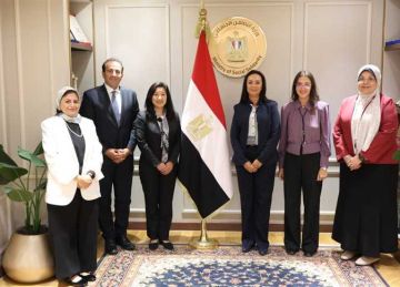 وزيرة التضامن تلتقي الممثلة المقيمة الجديدة لبرنامج الأمم المتحدة الإنمائي في مصر وزيرة التضامن تلتقي الممثلة المقيمة الجديدة لبرنامج الأمم المتحدة الإنمائي في مصر