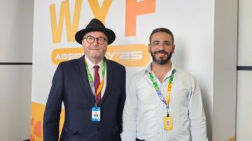 السياسي الابرز ببريطانيا جورج غالاوي في حوار لـ صدى البلد: موقف مصر من تهجير الفلسطنيين صحيح وروسيا هي روما الجديدة السياسي الابرز ببريطانيا جورج غالاوي في حوار لـ صدى البلد: موقف مصر من تهجير الفلسطنيين صحيح وروسيا هي روما الجديدة