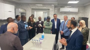 منارة أمل للقارة السمراء ..مصر تدرب كوادر 13 دولة أفريقية للقضاء على فيروس سي منارة أمل للقارة السمراء ..مصر تدرب كوادر 13 دولة أفريقية للقضاء على فيروس سي