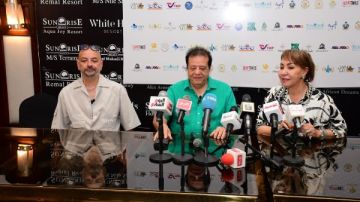 مهرجان الغردقة السينمائي.. الباسوسي يشيد بصناع فيلم مرة في الشهر ودعم نقيب المهن السينمائية مهرجان الغردقة السينمائي.. الباسوسي يشيد بصناع فيلم مرة في الشهر ودعم نقيب المهن السينمائية