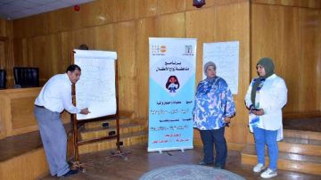 الطفولة والأمومة ينظم ورشة عمل لرفع الوعي بـ مناهضة زواج الأطفال في الأقصر