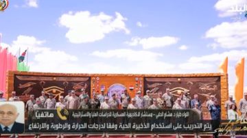 هشام الحلبي: النجم الساطع يعكس احترافية القوات المسلحة المصرية