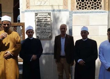 افتتاح مسجد الرحمن في بني سويف بعد إحلاله وتجديده بالجهود الذاتية