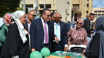 انتظام الدراسة فى أول أيام العام الجامعى بالإسكندرية