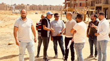 رئيس جهاز القاهرة الجديدة يتفقد مشروع ديارنا للتأكد من معدلات التنفيذ