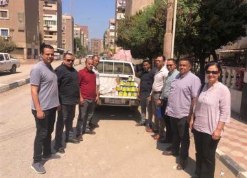 ضبط 722 عبوة سلع غذائية منتهية الصلاحية خلال حملات موسعة في الفيوم