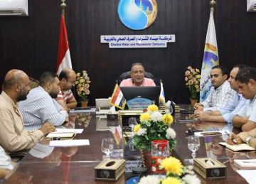 لبحث استعدادات موسم الشتاء ومولد السيد البدوي.. رئيس مياه الغربية يجتمع برؤساء القطاعات