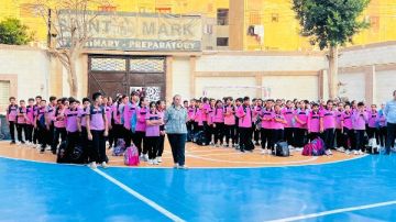 محافظ بني سويف يتابع مع وكيل وزارة التعليم انتظام العملية التعليمية في يومها الأول للعام الدراسي 2025 2026