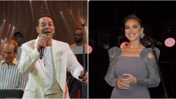 بحضور زوجها وأولادها.. مي فاروق تتألق في حفلها مع مدحت صالح بمهرجان مراسي