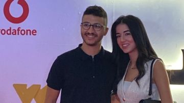 ملك دهشان تدعم مروان المسلماني في عرض خاص مسلسل ولد بنت شايب