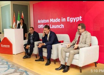 أريستون تعلن بدء التصنيع المحلي لأحدث سخانات المياه بتكنولوجيا إيطالية متطورة في مصر