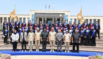 القوات المسلحة تنظم زيارتين من جامعتي المنصورة وبنى سويف للأكاديمية العسكرية والوطنية للأسمنت