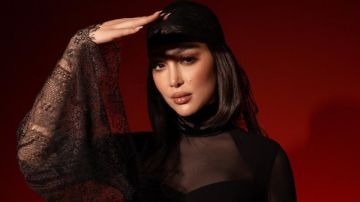 بسمة بوسيل تخطف الأنظار ببدلة سوداء وهوت شورت في أحدث جلسة تصوير