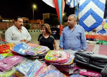 تجهيز 10 معارض لـ أهلا مدرستي 2025 في الإسكندرية.. ووصول 30 ألف مقعد و1000 سبورة وايت بورد 