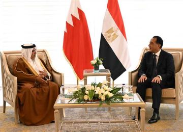 بيان مشترك بين مصر والبحرين بمناسبة زيارة ولي العهد البحريني للقاهرة بيان مشترك بين مصر والبحرين بمناسبة زيارة ولي العهد البحريني للقاهرة