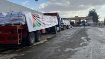 دفعات جديدة من المساعدات تغادر الأراضي المصرية إلى غزة دفعات جديدة من المساعدات تغادر الأراضي المصرية إلى غزة