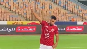 تريزيجيه يفتتح التسجيل للأهلي في مرمى سيراميكا كليوباترا بالدوري