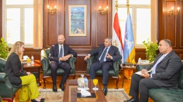 محافظ الإسكندرية يستقبل السفير النرويجي لبحث سبل التعاون بين الجانبين