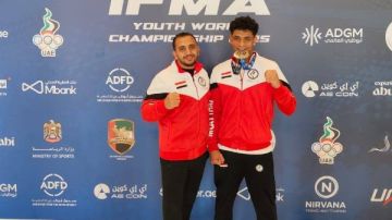 مصر تفوز بـ 6 ميداليات في بطولة العالم لـ المواي تاي.. صور مصر تفوز بـ 6 ميداليات في بطولة العالم لـ المواي تاي.. صور