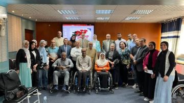 التضامن تنظم الدورة الثانية لتوصيف الكراسي المتحركة بمشاركة ممثلي الجمعيات الأهلية التضامن تنظم الدورة الثانية لتوصيف الكراسي المتحركة بمشاركة ممثلي الجمعيات الأهلية