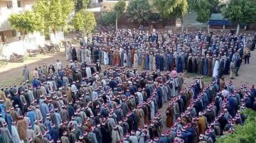  عهد علينا حب الوطن .. شعار المعاهد الأزهرية في أول يوم دراسي للعام الجديد