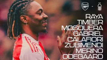 تشكيل آرسنال لمواجهة نوتنجهام.. إيزي يظهر لأول مرة وميرينو بديلا لـ رايس