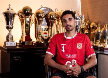 نجم الأهلي: سعيد بتجديد عقدي.. وسأقاتل لحصد المزيد من البطولات