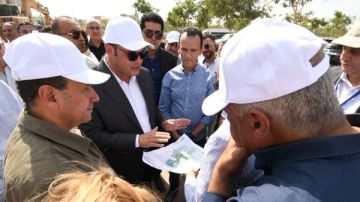 وزير الإسكان يتفقد مكونات مشروع حدائق تلال الفسطاط بمنطقة مصر القديمة بالقاهرة