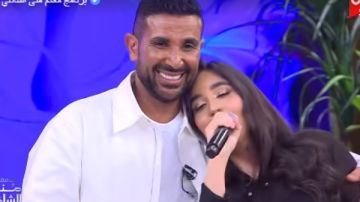 أول ظهور إعلامي لـ أحمد سعد وابنته.. تفاصيل