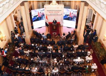  الخارجية تقيم فعالية لتكريم الجهود الإنسانية للهلال الأحمر المصري