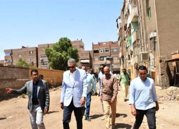 محور مروري جديد للقضاء على التكدس والاختناقات المرورية في مدينة دراو بأسوان