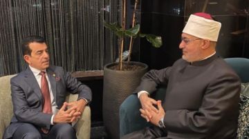 مفتي الجمهورية لمدير عام الإيسيسكو: نحرص على مواكبة متغيرات العصر والاستجابة للتحديات الفكرية