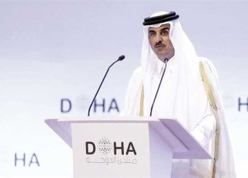 أمير قطر: المفاوضات بالنسبة لإسرائيل إحدى تكتيكات الحرب وحكومتها لا تريد المحتجزين
