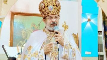 الأنبا توما يترأس صلاة المناولة الاحتفالية بكنيسة مار جرجس بالنجيلة