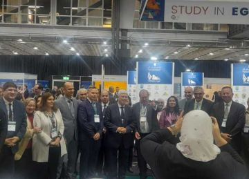 جامعة دمياط تختتم مشاركتها بمعرض السويد الدولى للبحث العملي