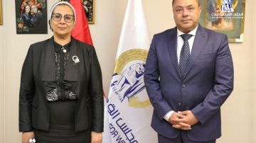 رئيسة القومي للمرأة تبحث سبل تعزيز التعاون مع هيئة تنمية الصعيد رئيسة القومي للمرأة تبحث سبل تعزيز التعاون مع هيئة تنمية الصعيد