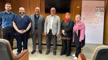 معهد الأورام بجامعة المنوفية يستقبل خبيرا عالميا ويجري ثلاث حالات ناجحة بالعلاج الإشعاعي التداخلي معهد الأورام بجامعة المنوفية يستقبل خبيرا عالميا ويجري ثلاث حالات ناجحة بالعلاج الإشعاعي التداخلي