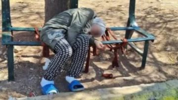 وفاة سيدة سورية على مقعد حديقة عامة تثير تعاطف الكثيرين